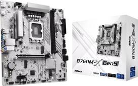 ASRock Motherboard B760M-X GEN5 s1700 2DDR5 DP/HDMI mATX | B760M-X GEN5 | 4711581492356