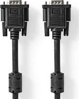 Nedis kabel VGA 2 m VGA (D-Sub) Black | CCGL59000BK20 | 5412810421282