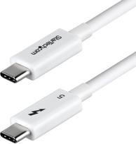 StarTech TBLT5MM80CM240WWH kabel Thunderbolt 0,8 m 120Gbit/s White | TBLT5MM80CM240WWH | 0065030920629