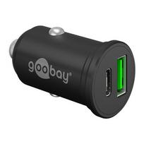 Goobay  Dual-USB Car Fast Charger USB-C PD (Power Delivery), 45 W | 61739 | 61739 | 4040849617393