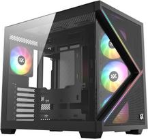 XYZ PC GEAR Qubex ARGB czarna (X-CS-QUBEX-B) | X-CS-QUBEX-B | 6978262010935