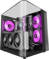 Mars Gaming MC-INFINIOLITE Midi Tower PC Case, ATX, Tempered Glass, Black | TACMARS-MCINFINIOLITE | 8435693113409