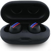 Bezprzewodowe słuchawki dokanałowe Bluetooth TWS BMW M Metal Logo ENC Black | BMW965 | 3666339593858