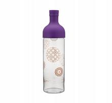 Hario - butelka szklana z filtrem Cold Brew Aya shippo 750ml - fioletowa | 2501050027 | 4977642736900