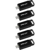 Pendrive PNY Elite 5-Pack, 64GB  (P-FD64GX5ELC-EF) | P-FD64GX5ELC-EF | 0751492793665