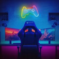 Neon dekoracyjny LED RGB Plexi GAMEPAD + pilot FLRNE04 Forever Light | RTV200004 | 5907457743212