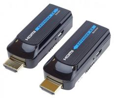 Adapter AV PremiumCord PREMIUMCORD  PRZEDŁUŻACZ HDMI DO 50 M PRZEZ POJEDYNCZY KABEL KROSOWY CAT6, KOMPATYBILNY Z FULL HD 1080P 60HZ  () | khext50-7 | 8592220018993