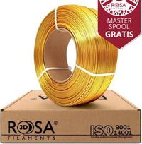 ROSA3D Filament ReFill PLA-Silk 1,75mm Gold 1kg | 5907753132734 | 5907753132734
