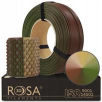 ROSA3D 3D plastikas PLA tripuse zalia/ruda/smelio (Army/kamufliazine) 1.75mm 1kg refill pakuote Rosa3D | PLA-MagArm-175-1R-R | 5907753135810