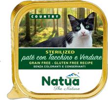 Natua Country Sterilised Turkey with vegetables - wet cat food - 100g
