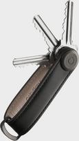 Orbitkey - Leather Key Organiser - Black/Black