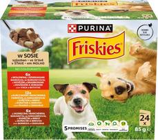 Purina Nestle PURINA Friskies in sauce - wet dog food - 24x85g