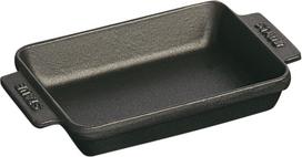 Staub Rectangular Mini Baking Tray 250 ml, Black