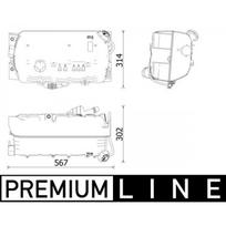 Aušinimo skysčio išsiplėtimo bakelis MAHLE ORIGINAL CRT 97 000P