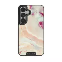 Berry Sorbet - Girly Samsung Galaxy S25 Case, Elite Dark (Magnetic) / Gunmetal