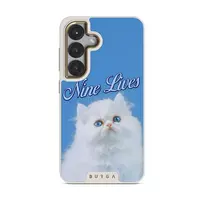 Nine Lives - Samsung Galaxy S25 Case, Elite Light (Magnetic) / Gold