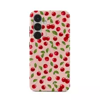 Afternoon Treat - Cherry Samsung Galaxy S25 Case, Tough (Magnetic) / N/A