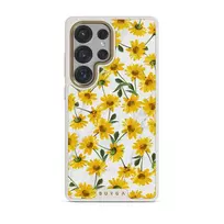 Summer Scent - Yellow Flower Samsung Galaxy S25 Ultra Case, Elite Light (Magnetic) / Gold