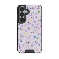 Wildflower - Samsung Galaxy S25 Plus Case, Elite Dark (Magnetic) / Gunmetal