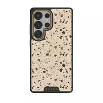 Distant Noise - Terazzo Samsung Galaxy S25 Ultra Case, Elite Dark (Magnetic) / Gold