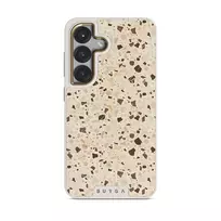 Distant Noise - Terazzo Samsung Galaxy S25 Plus Case, Elite Light (Magnetic) / Gold