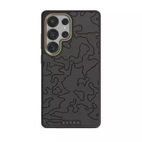 Black Rock - Samsung Galaxy S25 Ultra Case, Elite Dark (Magnetic) / Gold