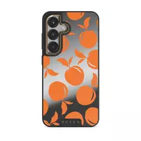 Peach Fuzz - Samsung Galaxy S25 Case, Elite Mirror (Magnetic) / Gold