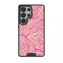 Pink Shores - Samsung Galaxy S25 Ultra Case, Elite Dark (Magnetic) / Gunmetal