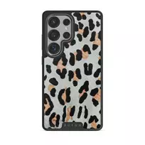 Baby Leo - Leopard Samsung Galaxy S25 Ultra Case, Elite Dark (Magnetic) / Gunmetal