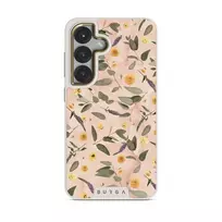 Sunday Brunch - Flowers Samsung Galaxy S25 Case, Elite Light (Magnetic) / Gold
