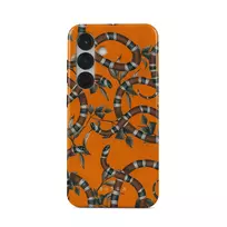 Bitter Apricot - Snake Samsung Galaxy S25 Plus Case, Tough (Magnetic) / N/A