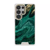 Emerald Pool - Elegant Samsung Galaxy S25 Ultra Case, Elite Light (Magnetic) / Gold