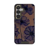 Velvet Night - Samsung Galaxy S25 Case, Elite Dark (Magnetic) / Gold