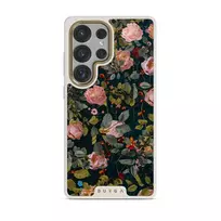 Bloomy Garden - Vintage Samsung Galaxy S25 Ultra Case, Elite Light (Magnetic) / Gold