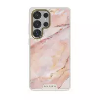 Morning Sunshine - Pastel Marble Samsung Galaxy S25 Ultra Case, Elite Light (Magnetic) / Gold