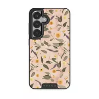 Sunday Brunch - Flowers Samsung Galaxy S25 Case, Elite Dark (Magnetic) / Gunmetal