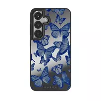 Butterfly Effect - Samsung Galaxy S25 Plus Case, Elite Mirror (Magnetic) / Gunmetal