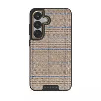 Cosy Sweater - Fall Samsung Galaxy S25 Case, Elite Dark (Magnetic) / Gold