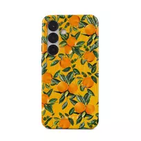 Orange Lemonade - Samsung Galaxy S25 Case, Tough (Magnetic) / N/A
