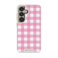Think Pink - Samsung Galaxy S25 Case, Elite Light (Magnetic) / Gold
