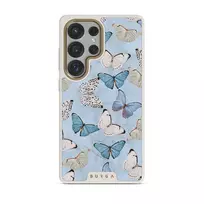 Give Me Butterflies - Samsung Galaxy S25 Ultra Case, Elite Light (Magnetic) / Gold