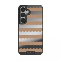 Golden Sand - Samsung Galaxy S25 Case, Elite Mirror (Magnetic) / Gunmetal