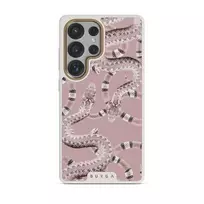 Poolside Glam - Snakes Samsung Galaxy S25 Ultra Case, Elite Light (Magnetic) / Gold
