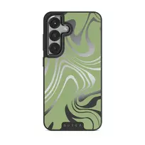 Funky Sensation - Samsung Galaxy S25 Plus Case, Elite Mirror (Magnetic) / Gunmetal
