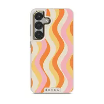 Flower Power - Samsung Galaxy S25 Plus Case, Elite Light (Magnetic) / Gold