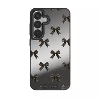 Fashionista - Samsung Galaxy S25 Case, Elite Mirror (Magnetic) / Gunmetal