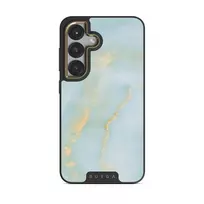 Sea Salt - Samsung Galaxy S25 Case, Elite Dark (Magnetic) / Gold