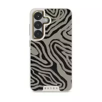 Black Sand - Samsung Galaxy S25 Case, Elite Light (Magnetic) / Gold