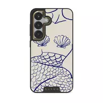 Marine Muse - Samsung Galaxy S25 Plus Case, Elite Dark (Magnetic) / Gold