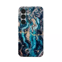 Mystic River - Blue Marble Samsung Galaxy S25 Plus Case, Tough (Magnetic) / N/A